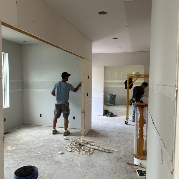 Drywall in Progress